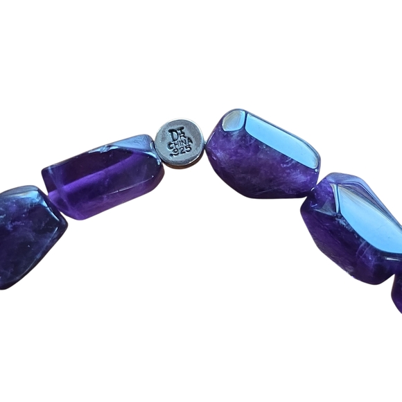 Jay King Mine Finds Amethyst Necklace and Bracelet Set - Picture 4 of 4